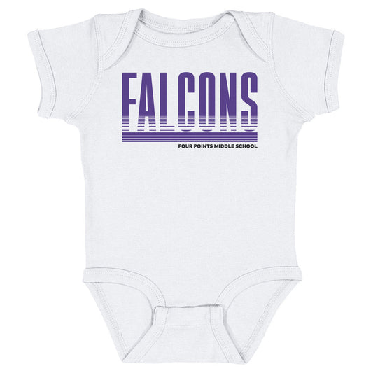 Infant Onesie Four Points Bars