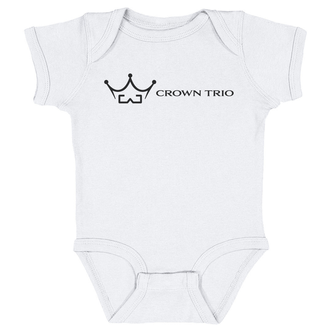 Infant Onesie Crown Trio Logo Horizontal