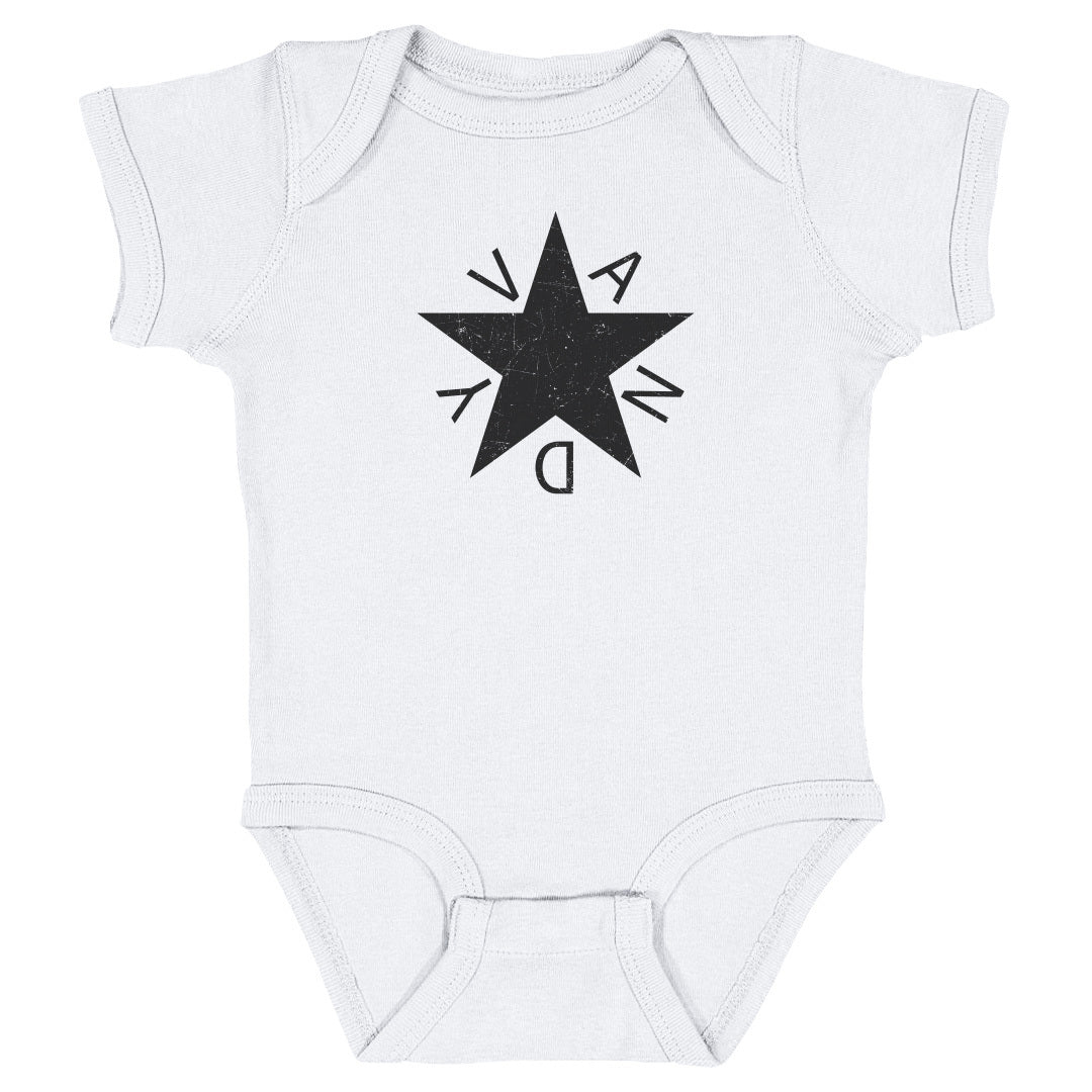 Infant Onesie Vandy Star - On White & Gray