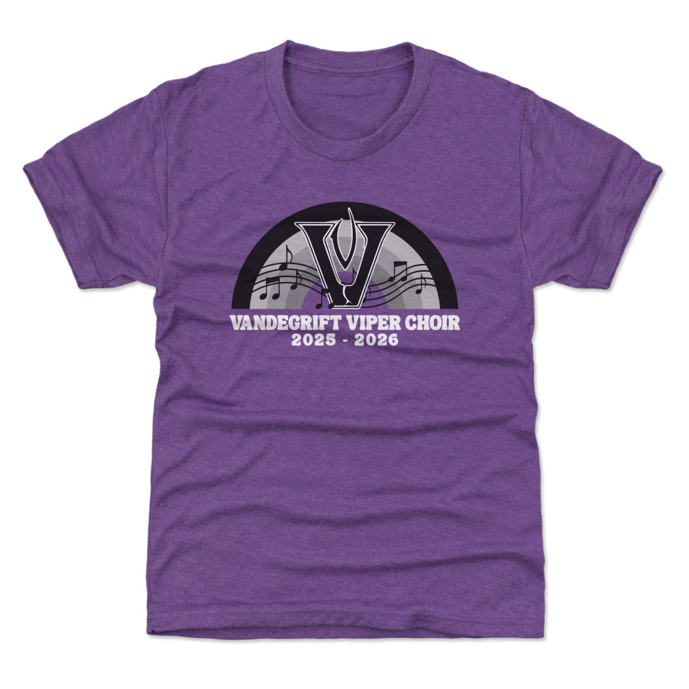 Youth Tee Viper Choir Rainbow Notes
