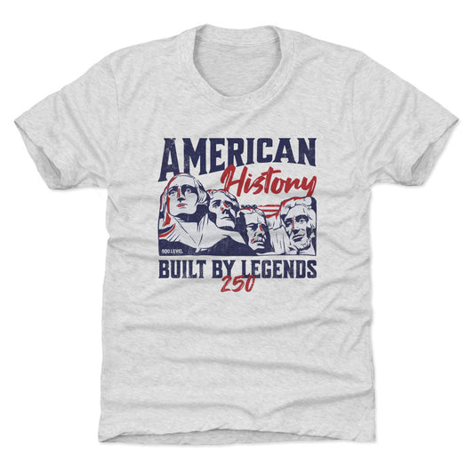 Youth Tee USA America 250 Years Built By Legends