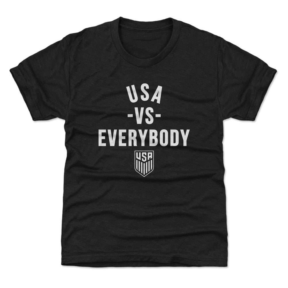 Youth Tee U.S. Soccer Vs. Everybody WHT