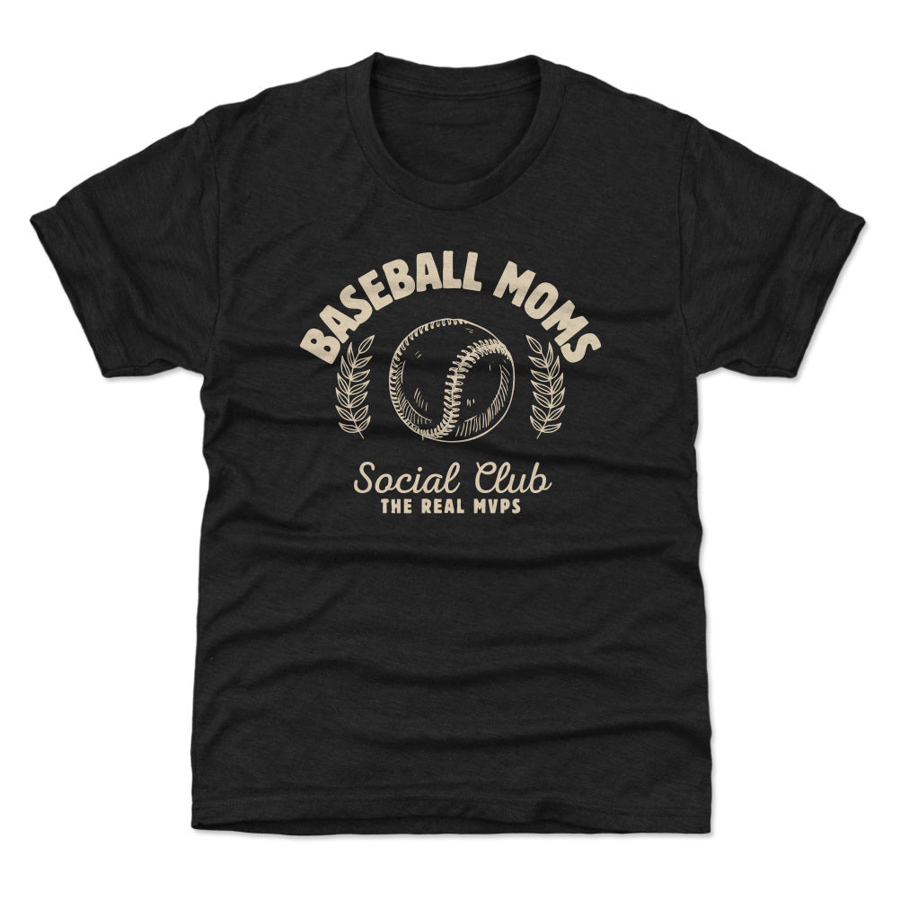 Youth Tee Vandegrift Baseball Moms Real