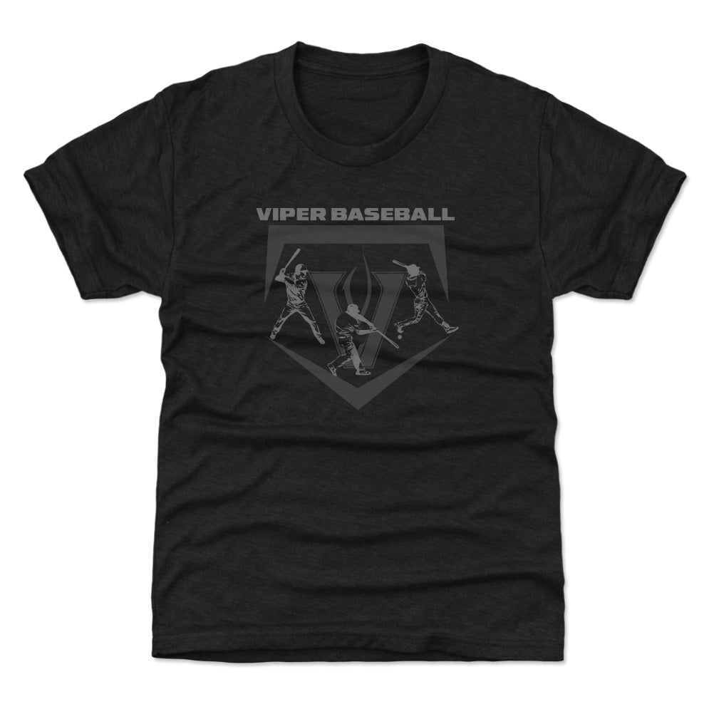 Youth Tee Vandegrift Baseball Logo Silhouette