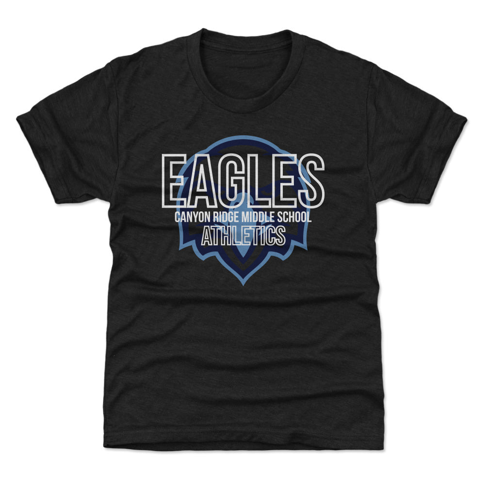 Youth Tee Canyon Ridge Athletics Outline