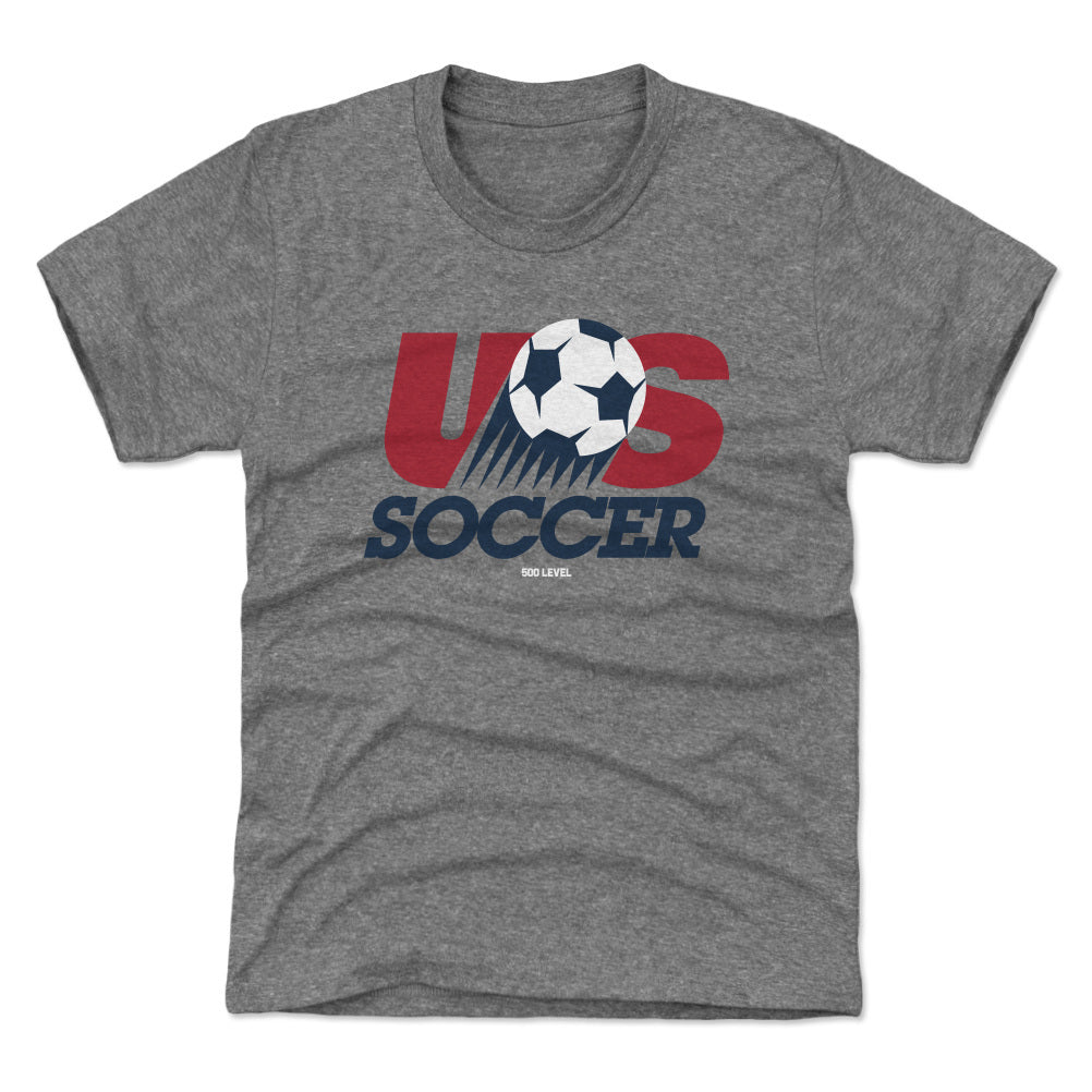 Youth Tee U.S. Soccer Retro Logo WHT