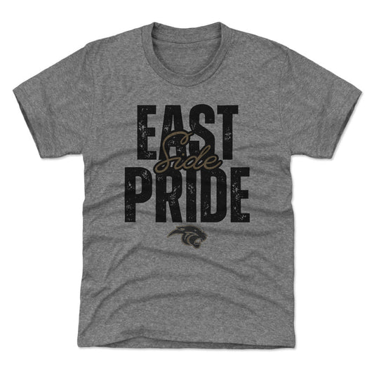 Youth Tee Plano East Side Pride Stacked