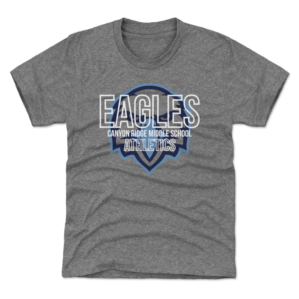 Youth Tee Canyon Ridge Athletics Outline