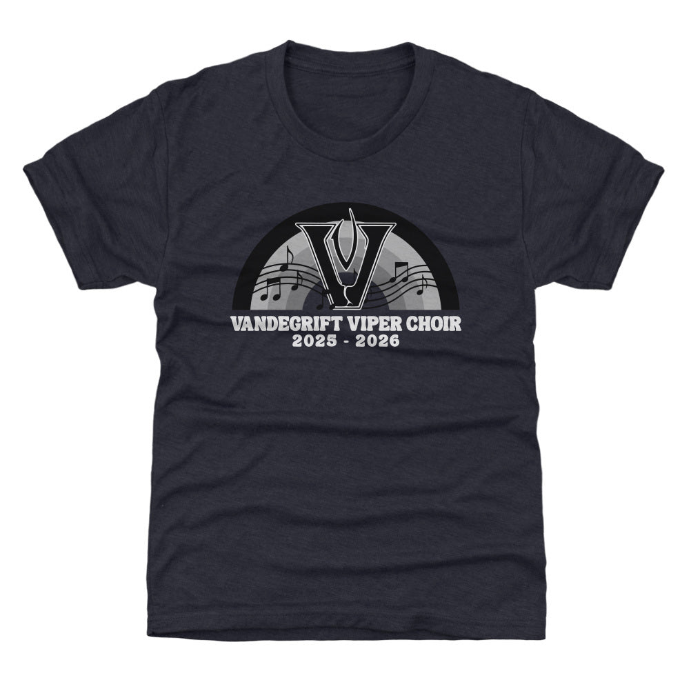 Youth Tee Viper Choir Rainbow Notes