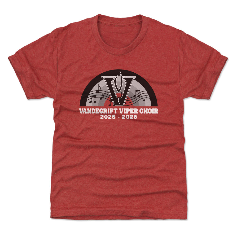 Youth Tee Viper Choir Rainbow Notes