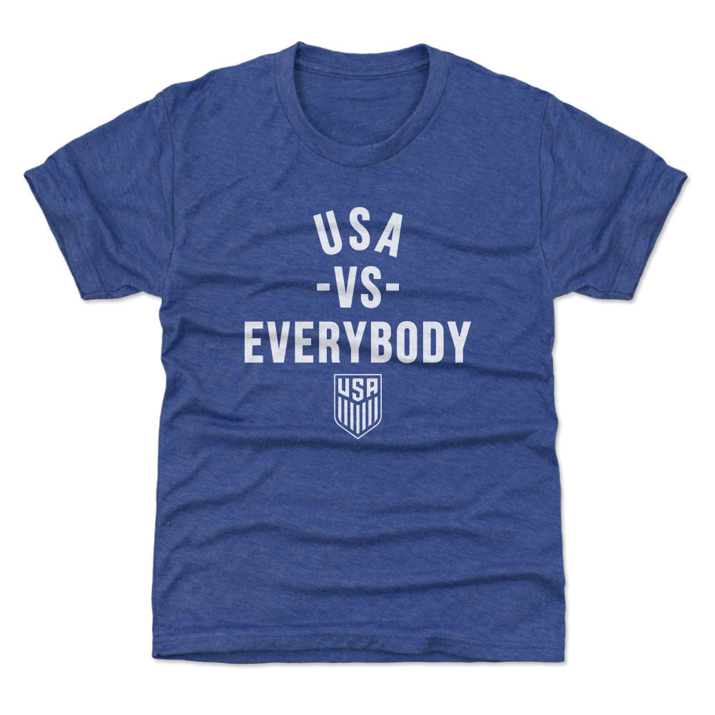 Youth Tee U.S. Soccer Vs. Everybody WHT