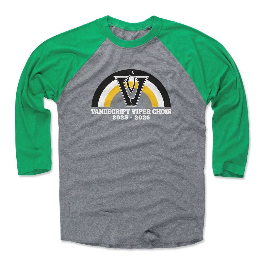 Adult 3/4 Sleeve Tee Viper Choir Yellow