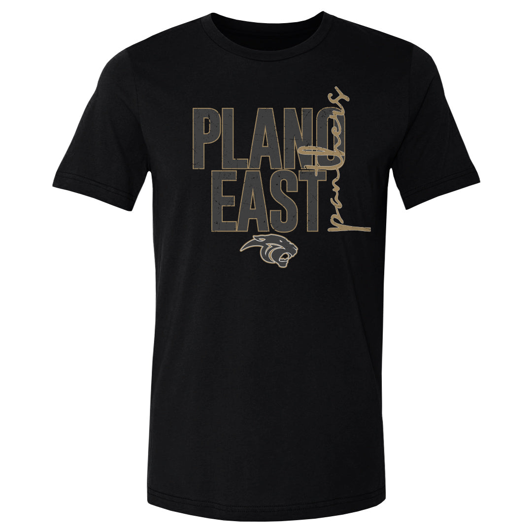 Men's Tee Plano East Panthers Vertical Cursive