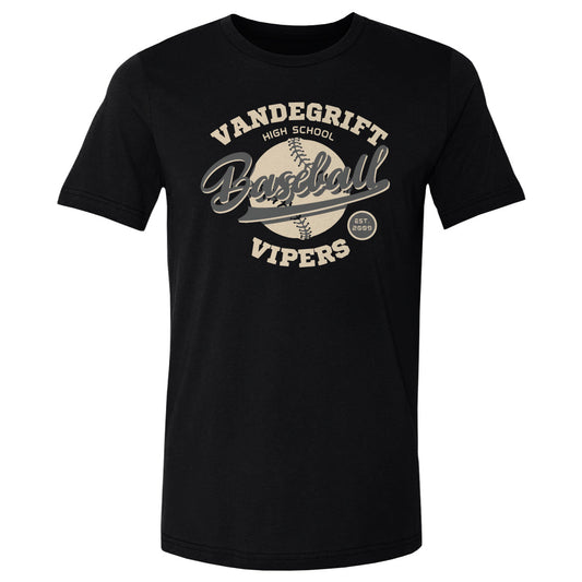 Adult Tee Vandegrift Baseball Script