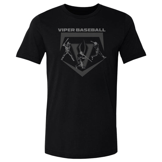 Adult Tee Vandegrift Baseball Logo Silhouette