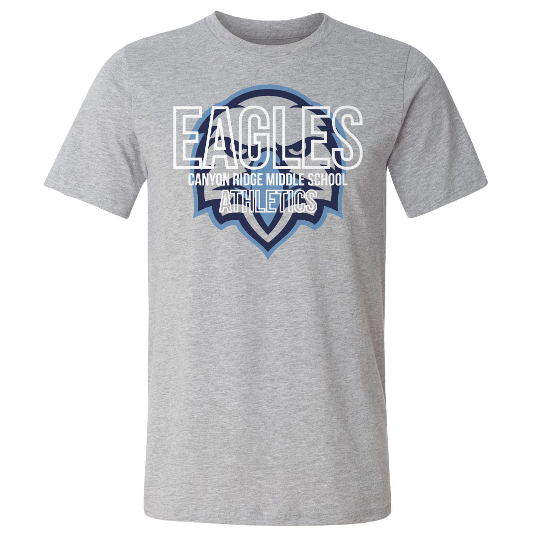 Men's Tee Canyon Ridge Athletics Outline
