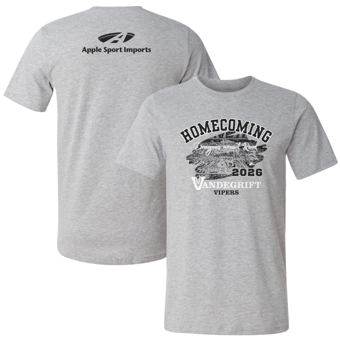 Adult Tee 2026 Game Day Homecoming