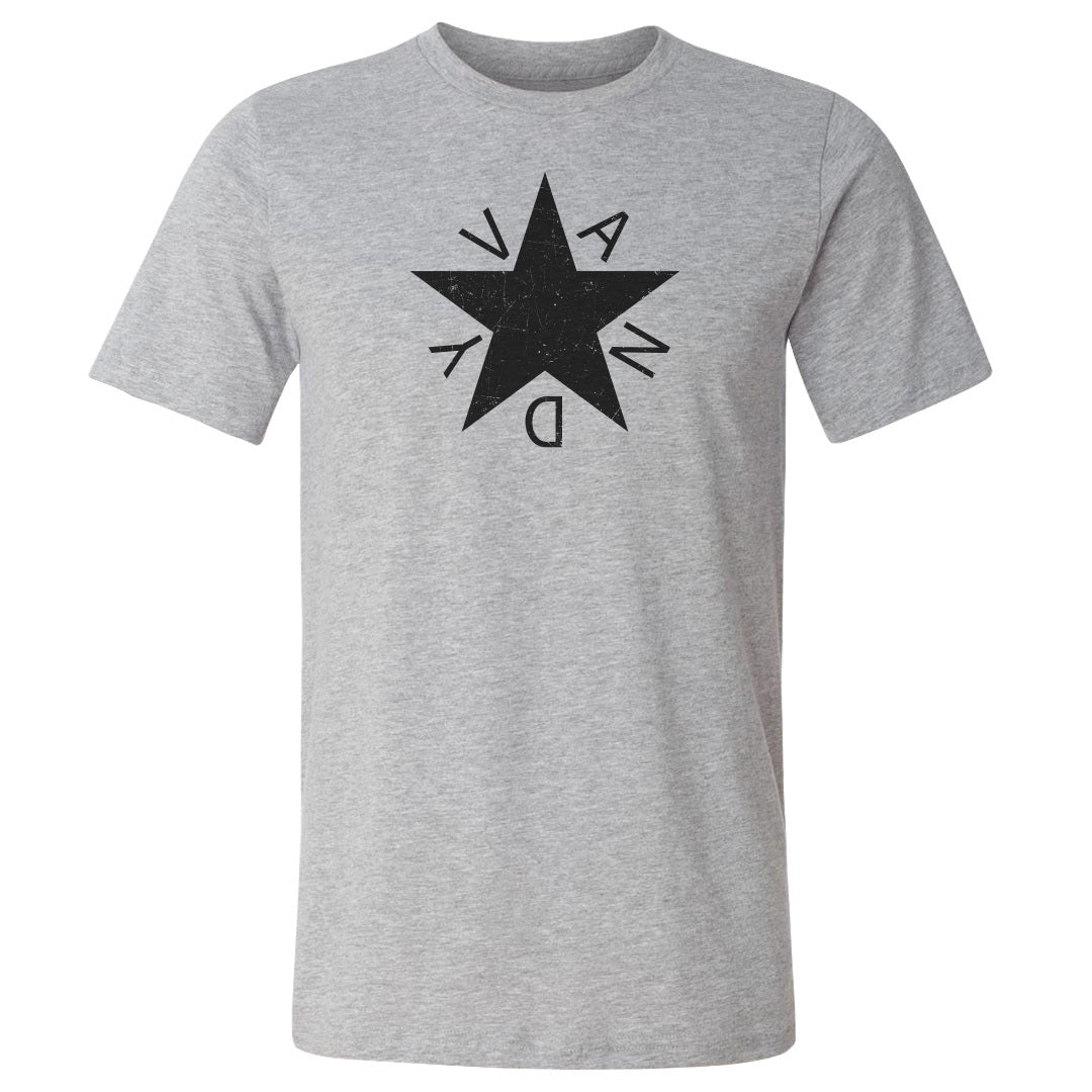 Adult Tee Vandy Star - On White & Gray