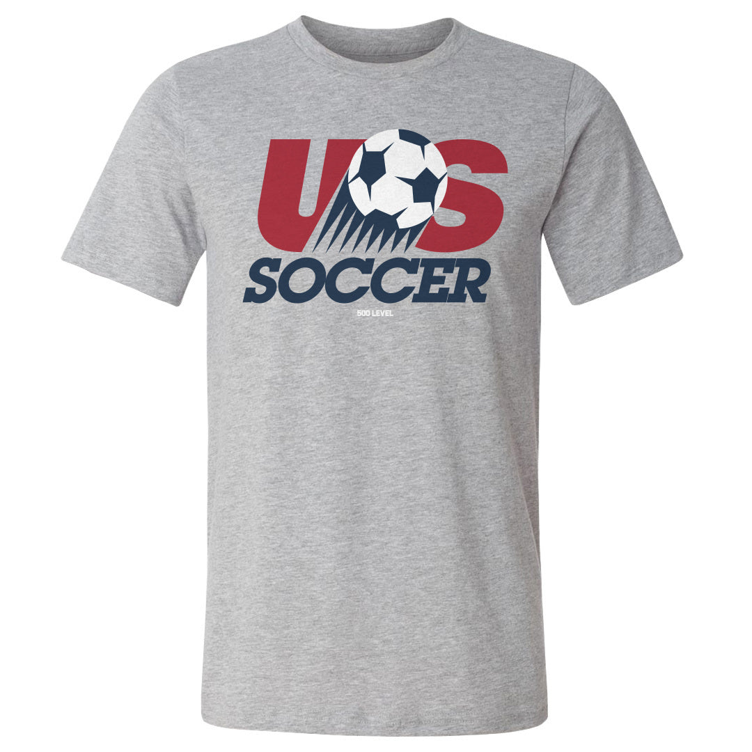Adult Tee U.S. Soccer Retro Logo WHT