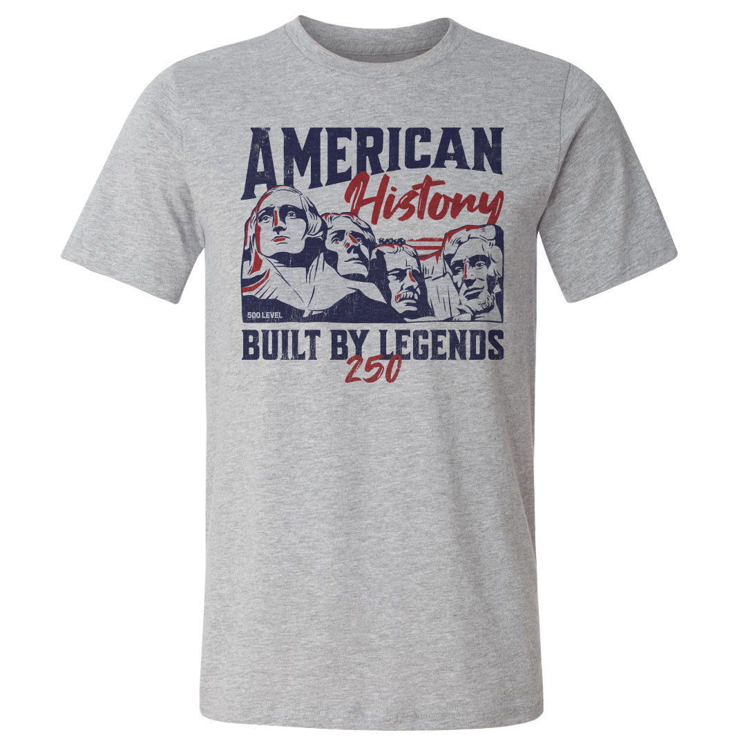 Adult Tee USA America 250 Years Built By Legends