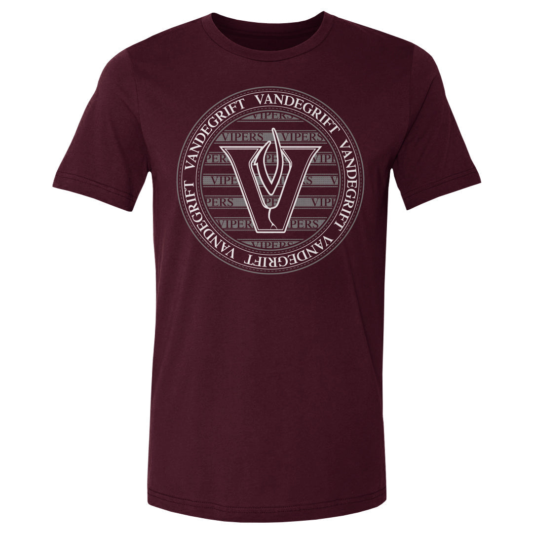 Adult Tee Vandegrift Round Emblem