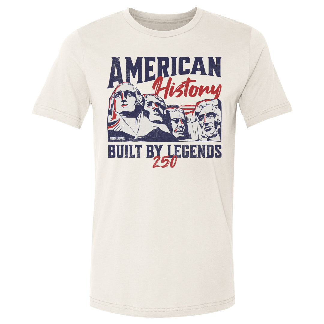 Adult Tee USA America 250 Years Built By Legends