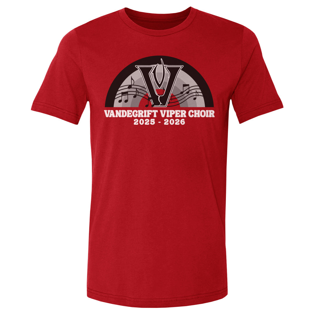 Adult Tee Viper Choir Rainbow Notes