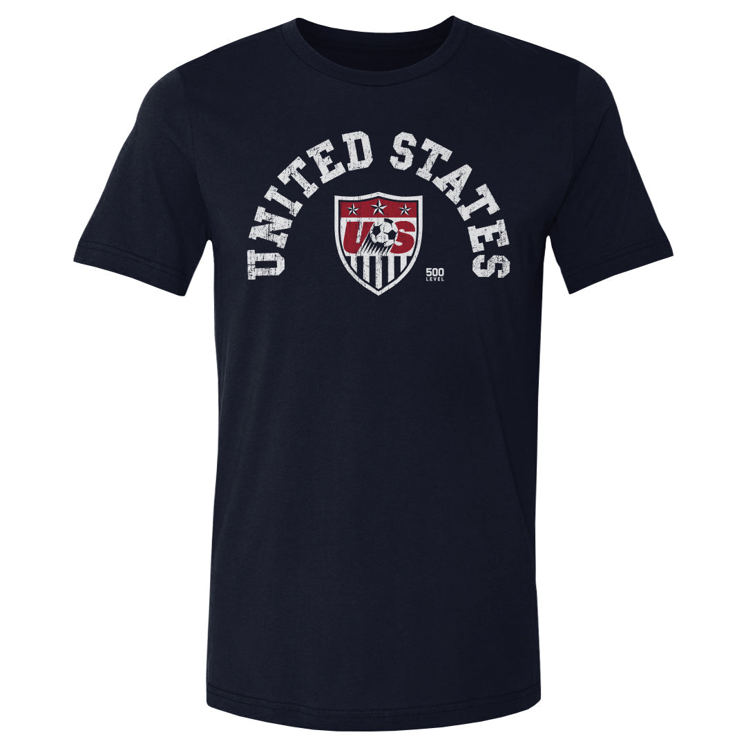 Adult Tee U.S. Soccer Retro Arch WHT