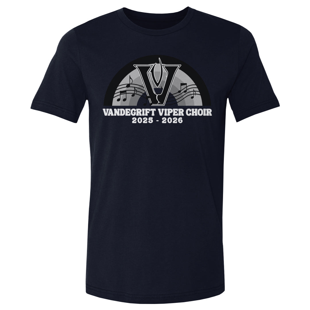 Adult Tee Viper Choir Rainbow Notes