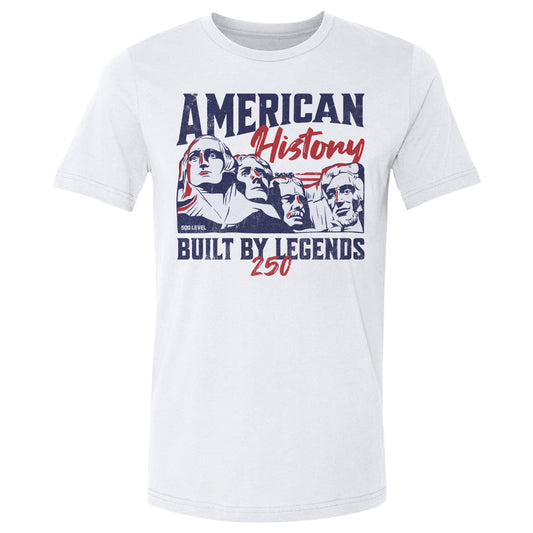 Adult Tee USA America 250 Years Built By Legends