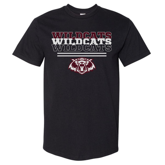 Adult Oversized Tee Plano Wildcats 2603