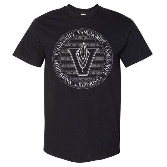 Adult Oversized Tee Vandegrift Round Emblem