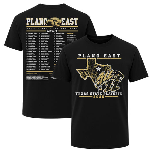 Roster Adult Oversized Tee Playoffs 2026 Plano East