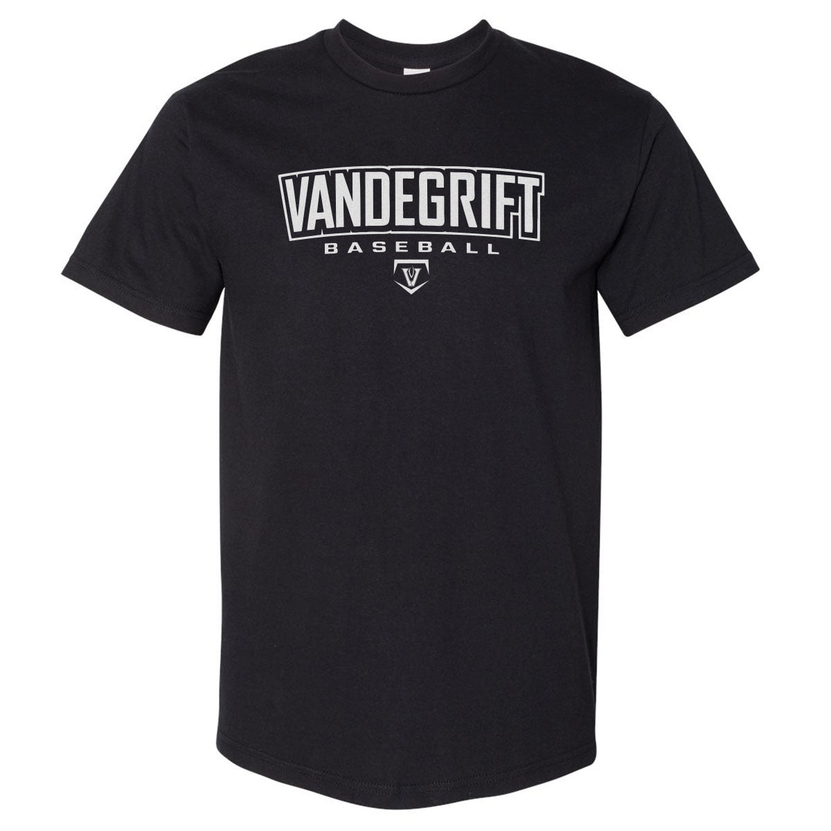 Adult Oversized Tee Vandegrift Baseball Wordmark