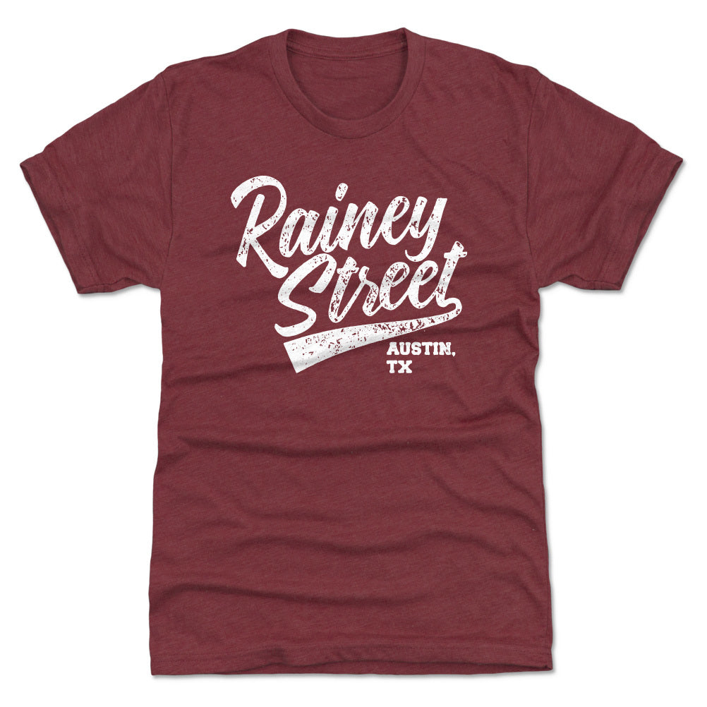 Austin Texas Rainey Street Script WHT
