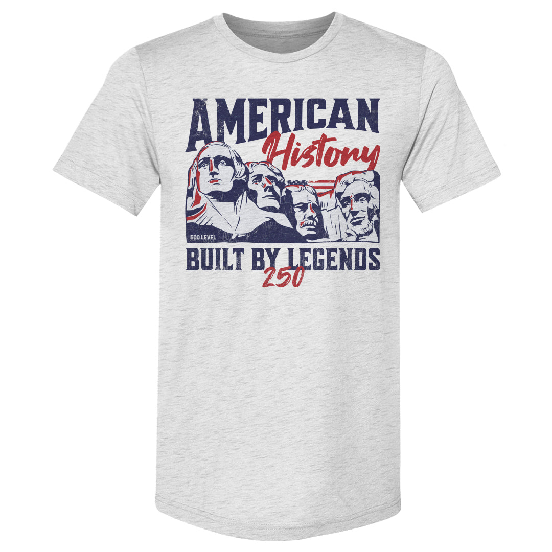 Adult Premium Tee USA America 250 Years Built By Legends