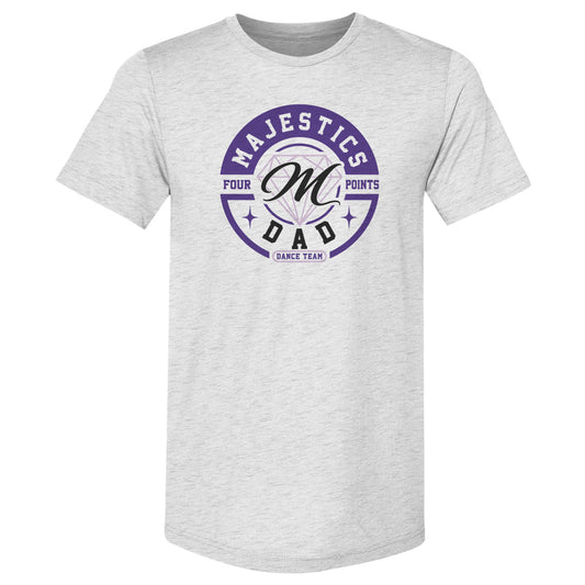 Adult Premium Tee Majestics Dad Circle