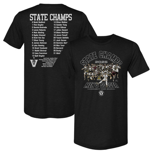 Men's Tee Roster State Champs