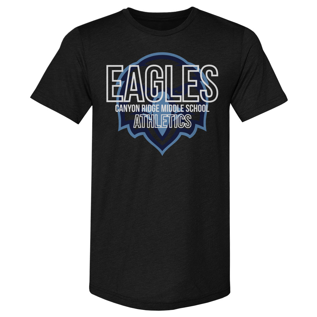 Men's Premium Tee Canyon Ridge Athletics Outline