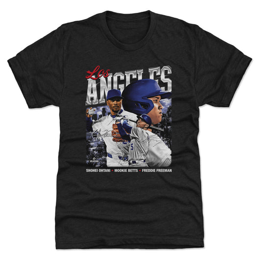 Shohei Ohtani Mookie Betts & Freddie Freeman Los Angeles D Trio WHT