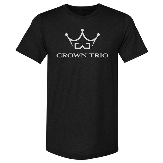 Men's Premium Tee Crown Trio Logo Stacked