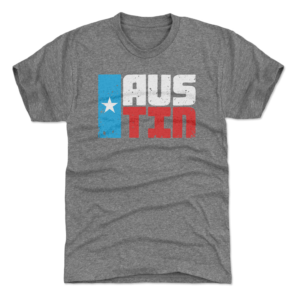 Austin Texas Flag WHT