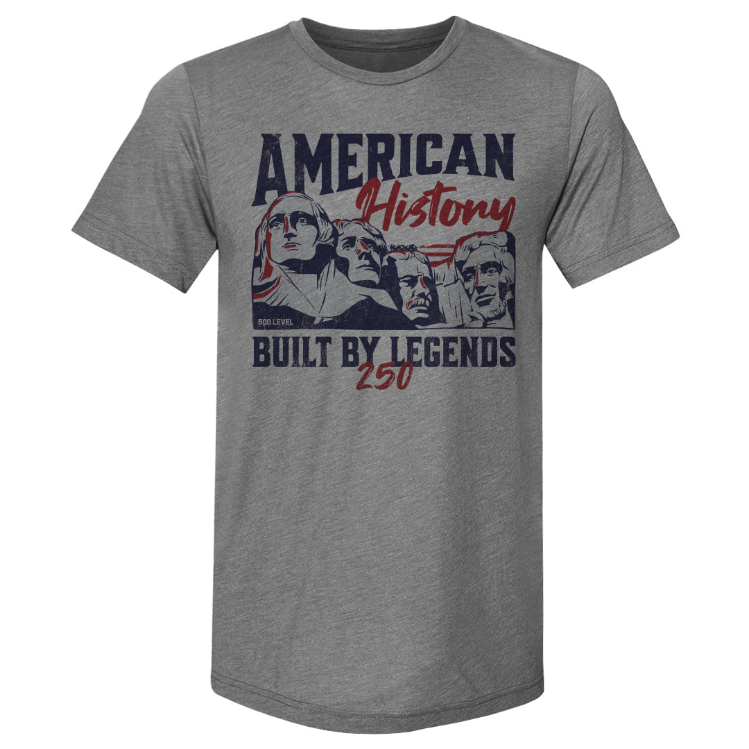 Adult Premium Tee USA America 250 Years Built By Legends