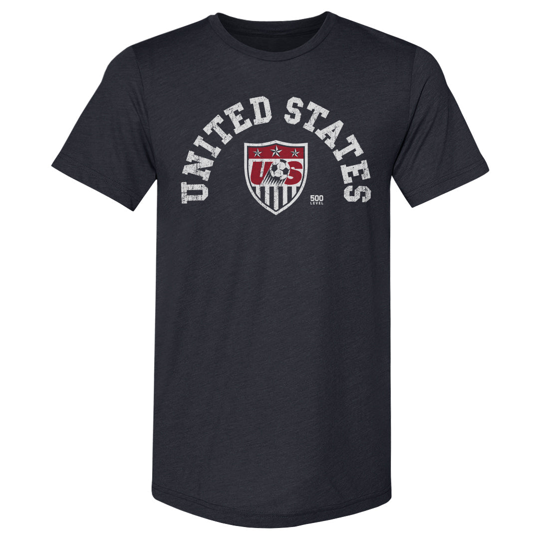 Adult Premium Tee U.S. Soccer Retro Arch WHT