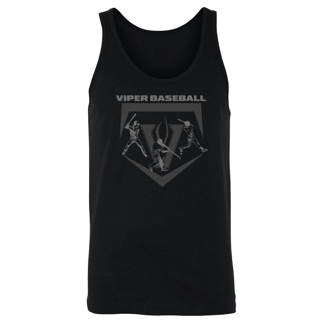 Adult Tank Vandegrift Baseball Logo Silhouette