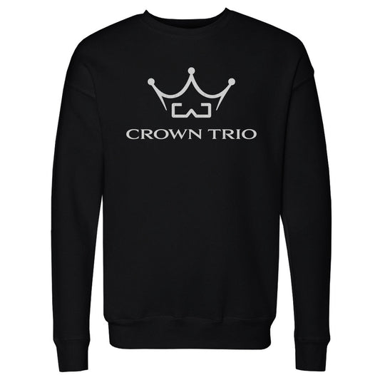 Men's Sweatshirt Crown Trio Logo Stacked