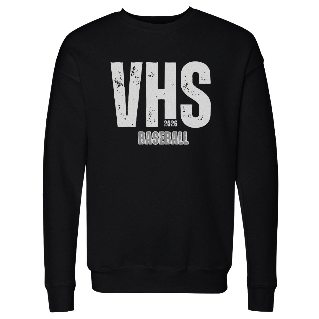 Adult Sweatshirt Vandegrift Baseball VHS Grunge