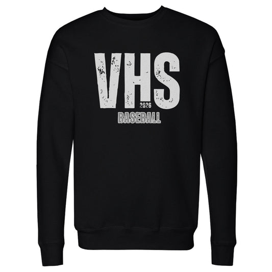 Adult Sweatshirt Vandegrift Baseball VHS Grunge