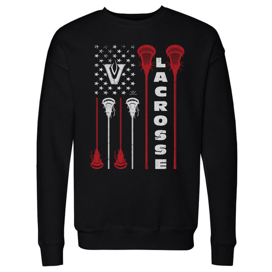 Men's Sweatshirt Vipers Lacrosse American Flag