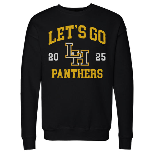 Crown Trio Liberty Hill Panthers Let's Go Logo 2025 WHT